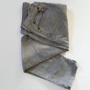 Stretch Material Jeans, Straight leg 5 pocket denim jeans